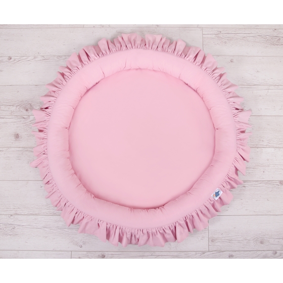 Lekpöl med volang - rosa