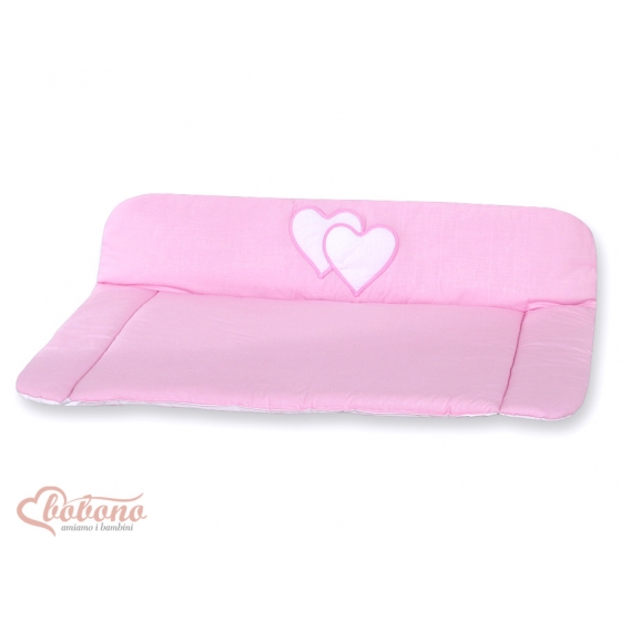 Mjuk Skötdyna hjärtan rosa