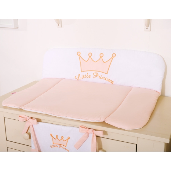 Mjuk Skötdyna Little Prince/Princess pulverrosa