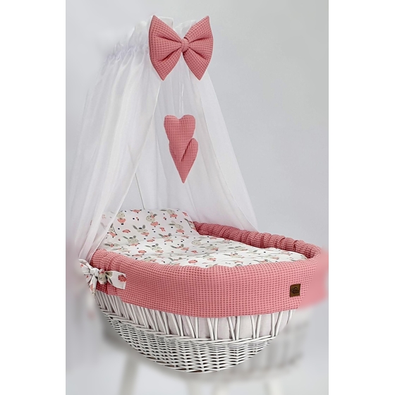 Puderrosa överdrag