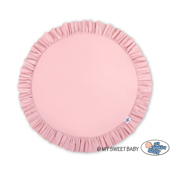 Set: Sänghimmel upphängd från taket med Lekmatta- pastel rosa
