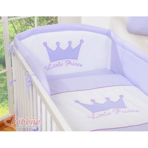 Spjälskydd till spjälsäng 120x60 och 140x70 Little Prince/Princess lila