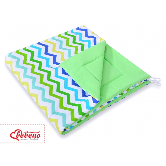 Tipitält Chevron green-blå
