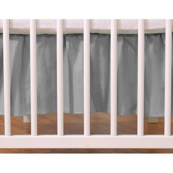Volang / sängkappa till Babysäng 120x60cm- Antracit