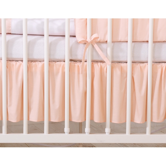 Volang / sängkappa till Babysäng 120x60cm- Little Prince/Princess rosa
