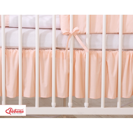 Volang / sängkappa till Babysäng 140x70cm- Little Prince/Princess rosa